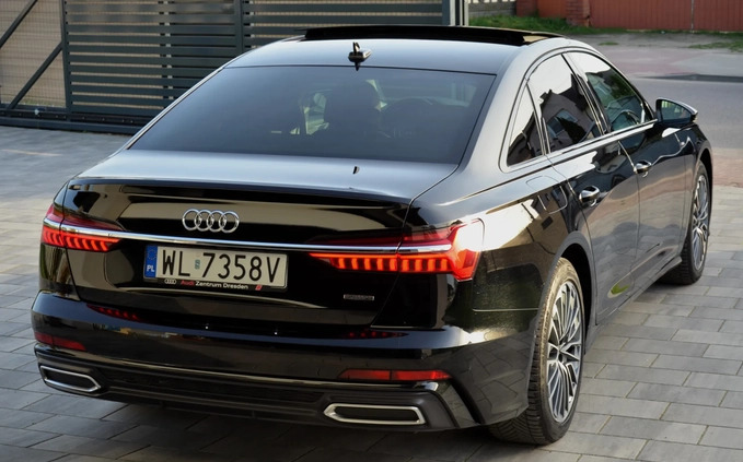 Audi A6 cena 167999 przebieg: 60000, rok produkcji 2020 z Łazy małe 742